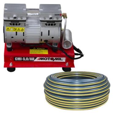 Imagem de Compressor para Poço Artesiano até 60 Metros Isento de Oleo com 100 Me