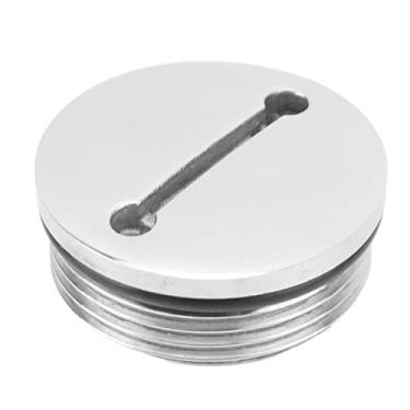 Imagem de Alomejor Encha o Recheio para o Tanque da Marinha, Acessórios para Barcos de Aço Inoxidável Polido Barcos, Iates, Caravanas, Carros, Caminhões, Aço Inoxidável (38 mm)