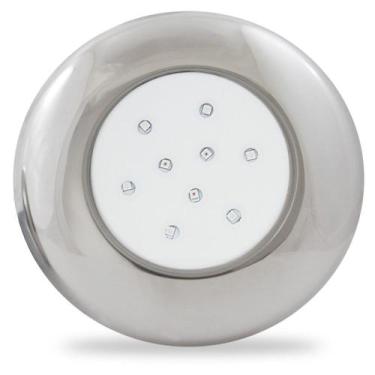 Imagem de Iluminação Refletor LED Piscina RGB 9W Inox 125mm - Iluctron