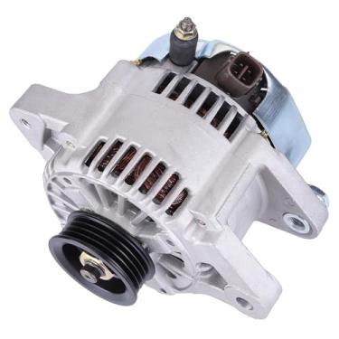 Imagem de Novo alternador compatível com 2006 2007 2008 2009-2015 Yaris 1.5L L4 1497cc alternador de carro 12 volts CW 80 Amp alternador 12V substituir 27060-21150 27060-21151 1042100 -81800 Alternadores de