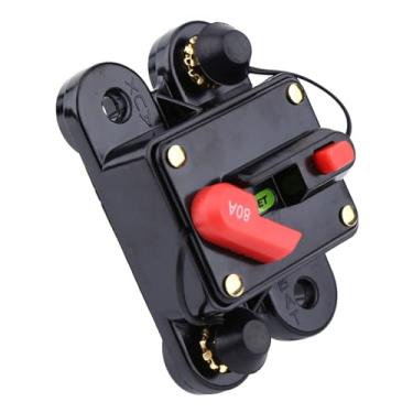 Imagem de FTVOGUE Audio Estéreo de Barco Marítimo do Disjuntor de 150Amp Com áudio Estéreo Com Redefinição Manual, Inversor Embutido para Alto Desempenho e Resistência à água, Protege Seus Amplificadores (80a)