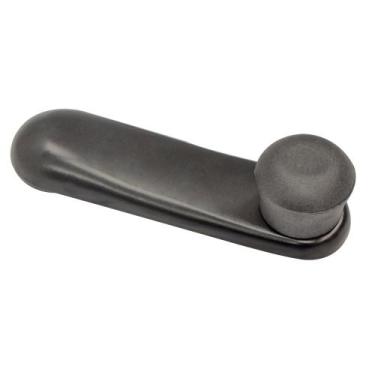 Imagem de Manivela Reguladora Do Vidro Preta Metal Porta Dianteira E Traseira La