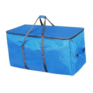 Imagem de menolana Saco de feno grande, tecido Oxford, à prova d'água, premium, para armazenamento de fardos de feno, recipiente para jardim, estábulo, celeiro,