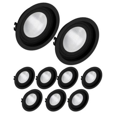 Imagem de 9 Spot Face Plana Par30 E27 Redondo Save Energy 110/220V