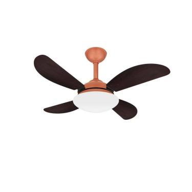 Imagem de Ventilador Teto Turbo Econômico Fly Cobre 4 Pás Ventax 110V