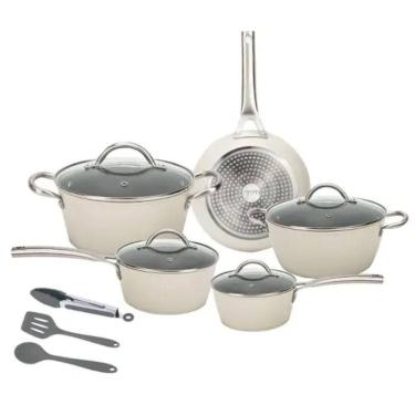 Imagem de Jogo de Panelas de Cerâmica 8 Peças Prime Off White Neuhaus