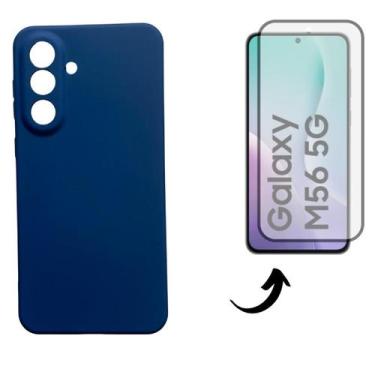Imagem de Capa + Pel Vidro 3D Compatível Para Samsung Galaxy M56 5G - Db