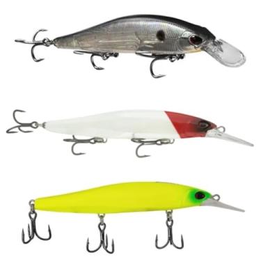 Imagem de Marine Sports, Kit 3 Iscas Artificiais Marine Sports Invader MR 110 11cm 17g Floating Cor:Kit 5