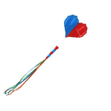 Imagem de Dynwave Kite macio voando pipas cauda longa brinquedos grandes crianças presentes parafoil 3d kite grande para viagem ao ar livre praia caminhadas acampamento