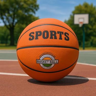 Imagem de Bola De Basquete Tamanho 7 Peso Oficial Alta Durabilidade