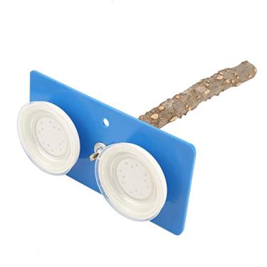 Imagem de KIMISS Pádico de Parede de Plástico Cack de pé Com Copo de Sucção para Chuveiros e Viagens - Design de Madeira de Fagara (Pepperwood)