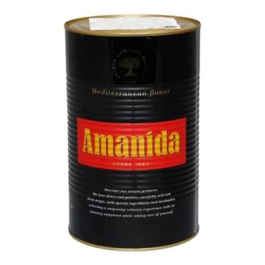 Imagem de Alho Branco Espanhol Curado Amanida Lata 4kg -2,5kg Drenado