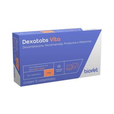 Imagem de Anti-inflamatório Dexatabs Vita para Cães e Gatos - Biovet