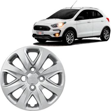 Imagem de Calota Novo Ka 2015 2016 2017 2018 2019 Aro 14 Cubo Baixo - GRID