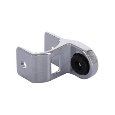 Imagem de CRL Chrome Bumper Inswing Strike para divisórias de banheiro CR Laurence