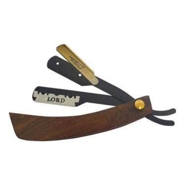 Imagem de Navalhete Navalha De Barbear  Profissional Inox  - Mn-500 - Mompil