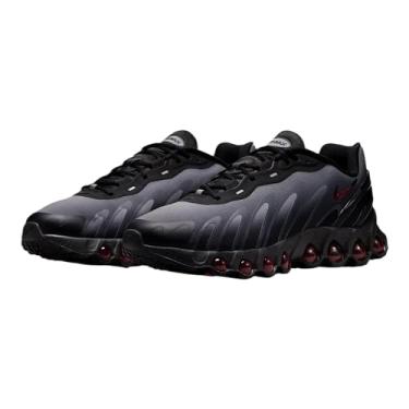 Imagem de Nike Tênis masculino Air Max Dn8 (FQ7860-011, preto/antracite/platina pura/vermelho), Preto/Antracite/Platina Pura/Vermelho Ginásio, 39
