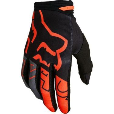Imagem de Luva Fox 180 Skew, 3, Preto, Laranja, P