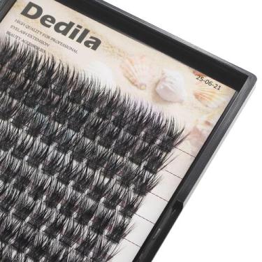 Imagem de Cílios postiços Dedila 120 Clusters D Curl 5D Volume 12mm