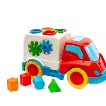 Imagem de Carrinho Didático Baby – Brinquedo Educativo Infantil com Peças de Encaixar