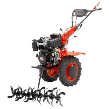 Imagem de Micro Trator Motocultivador 10hp 418cc Diesel Partida Elétrica com Enx