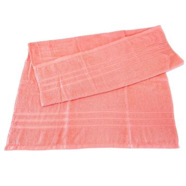 Imagem de Toalha de Banho Juliana Algodão Felpuda Rosa Shell 80x130cm – Sisa