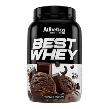 Imagem de Best Whey Pote 900g Double Chocolate Atlhetica Nutrition - ATHLETICA N