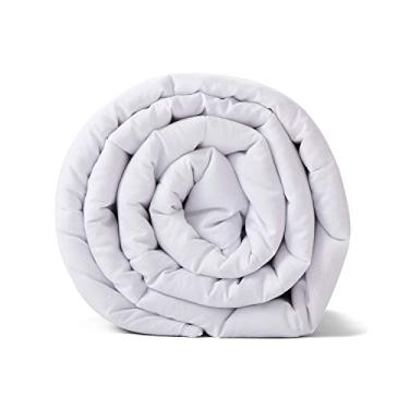 Imagem de Cobertor pesado para casa RelaxBlanket-Weighted, Branco, 80''x90'' 15lb