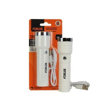 Imagem de Lanterna 1led rec.biv.c/usb foxlux