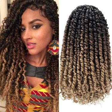 Imagem de Passion Twist Hair LOSMOEER, pré-torcido, 30 cm, 8 pacotes
