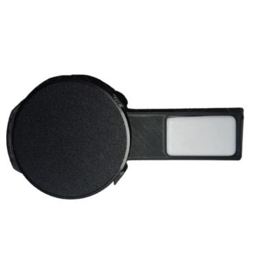 Imagem de Suporte Tomada Parede Para Alexa Echo Pop Impressão 3D Preto