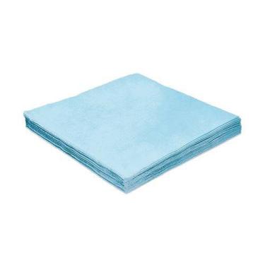 Imagem de 20 Guardanapos de Papel Azul Bebê Liso 32x32cm Folha Dupla Silver Fest