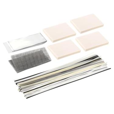 Imagem de HARFINGTON 1 conjunto (92 peças) de hastes de solda de plástico de 30,5 cm TPO, ABS, PP, PE, PA, PU, PC, hastes de soldagem para para-choques de carro, caiaque, reparo diário, para-choques de plástico