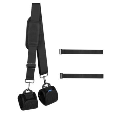 Imagem de YIJU Alça de transporte para cadeira dobrável de praia, alça universal para cadeira de acampamento para bicicleta de equilíbrio