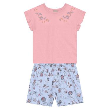 Imagem de Conjunto infantil menina de flores Mundi