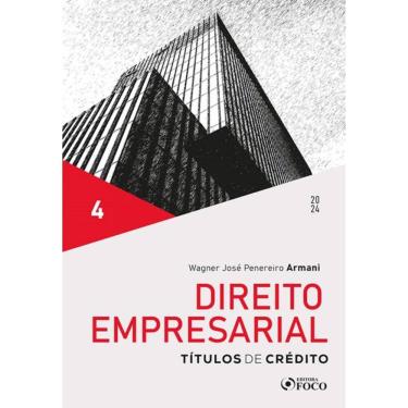 Imagem de Direito Empresarial - Títulos De Crédito - 1ª Ed - 2024 - Volume 4