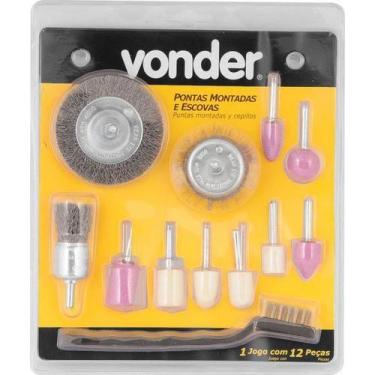 Imagem de Jogo Ponta Montada E Escova Jg C/12Pc Vonder 1250120000