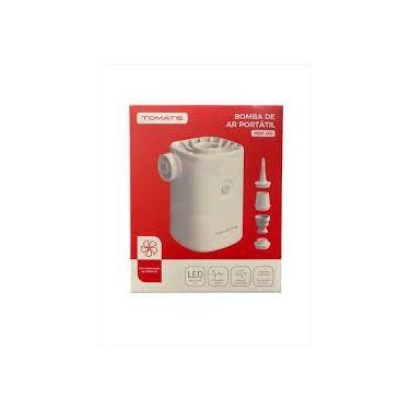 Imagem de Bomba de Ar Portátil Tomate MDC-031 - Inflador com Luz LED