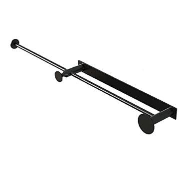 Imagem de Toalheiros, toalheiros, toalheiro sem toalheiro haste única cabide de toalha montado na parede latão autoadesivo para toalheiros de banheiro / B/a