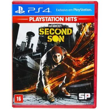 Imagem de Jogo Ps4 Sony, Infamous Second Son, Playstation Hits