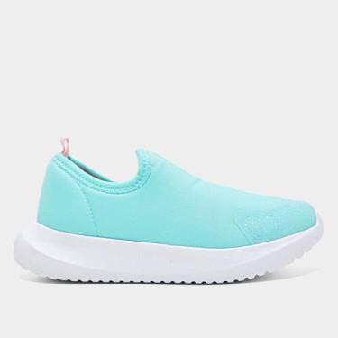 Imagem de Tênis Infantil Bibi Flash Menina, Azul claro, Branco, 23