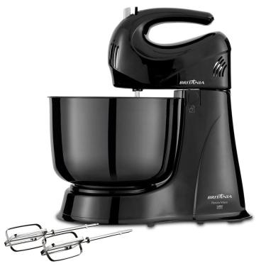 Imagem de Batedeira Britânia Pérola Maxx Preto 350W
