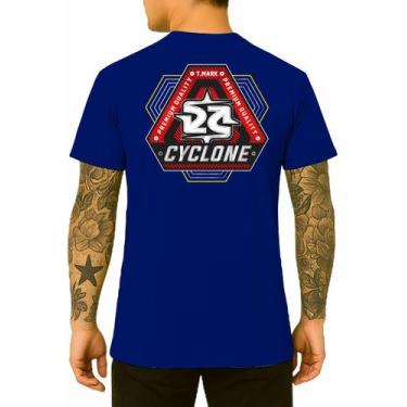 Imagem de Camisa Cyclone Tork Metal, Azul frança, P