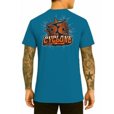 Imagem de Camisa Cyclone West Metal, Azul marinho, G