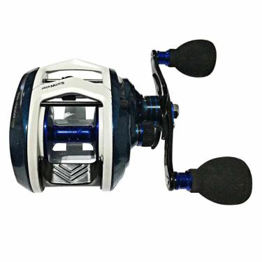 Imagem de Carretilha Para Pesca Maruri Sw 10 Rolamentos Big Game Lado Da Manivela Direita