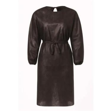 Imagem de Avental Descartavel preto 30mg2 Tam. Unico  Protdesc