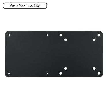 Imagem de Suporte para NUC THIN Client CPU Mini PC Gabinete Mini - para ATRÁS do MONITOR- PLMSN01