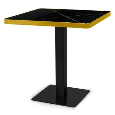 Imagem de Mesa De Jantar Quadrada Venezia 70x70 - Preto