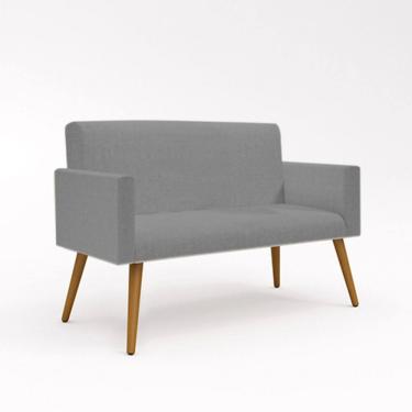 Imagem de Namoradeira 2 Lugares Pés Palito Nina Linho