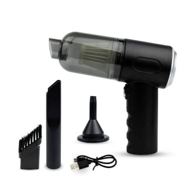 Imagem de Mini Soprador Aspirador Pó Sem Fio Portátil Recarregável Usb